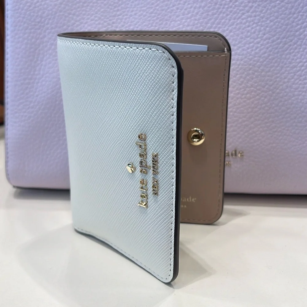 Kate Spade Madison Small Bifold Wallet
Meringue 
NWT - Picture 2 of 16